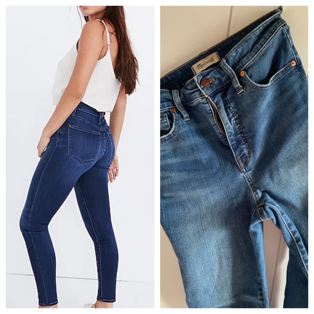 Madewell Curvy High-Rise Skinny Crop